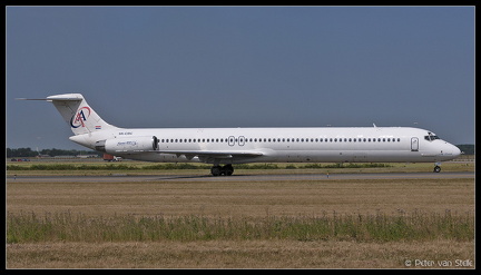 2000270 AirAdriatic MD80 9A-CBC white-fuselage AMS 04072006