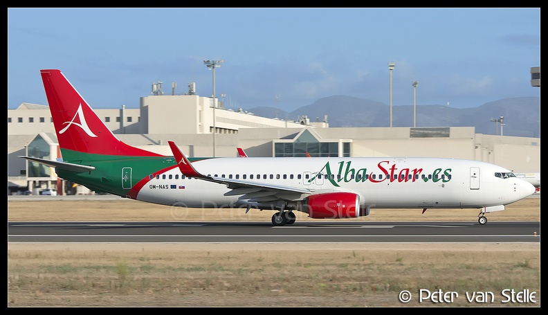 8053300 Albastar B737-800W OM-NAS  PMI 20082017