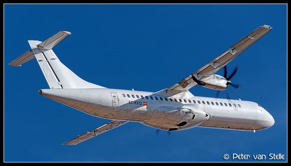 8020587  ATR72 EC-KKQ all-white-no-titles PMI 13072014