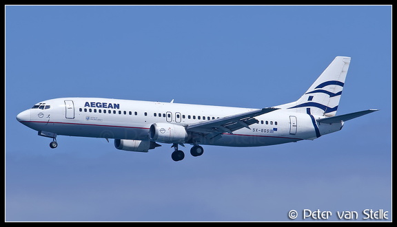 2005208 Aegean B737-400 SX-BGS  HER 18092008